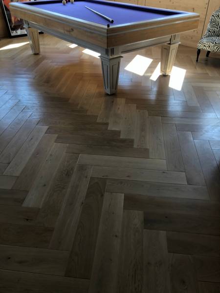 Redonner de la lumière à un parquet pose chevron Marseille Saint Barnabé 13012